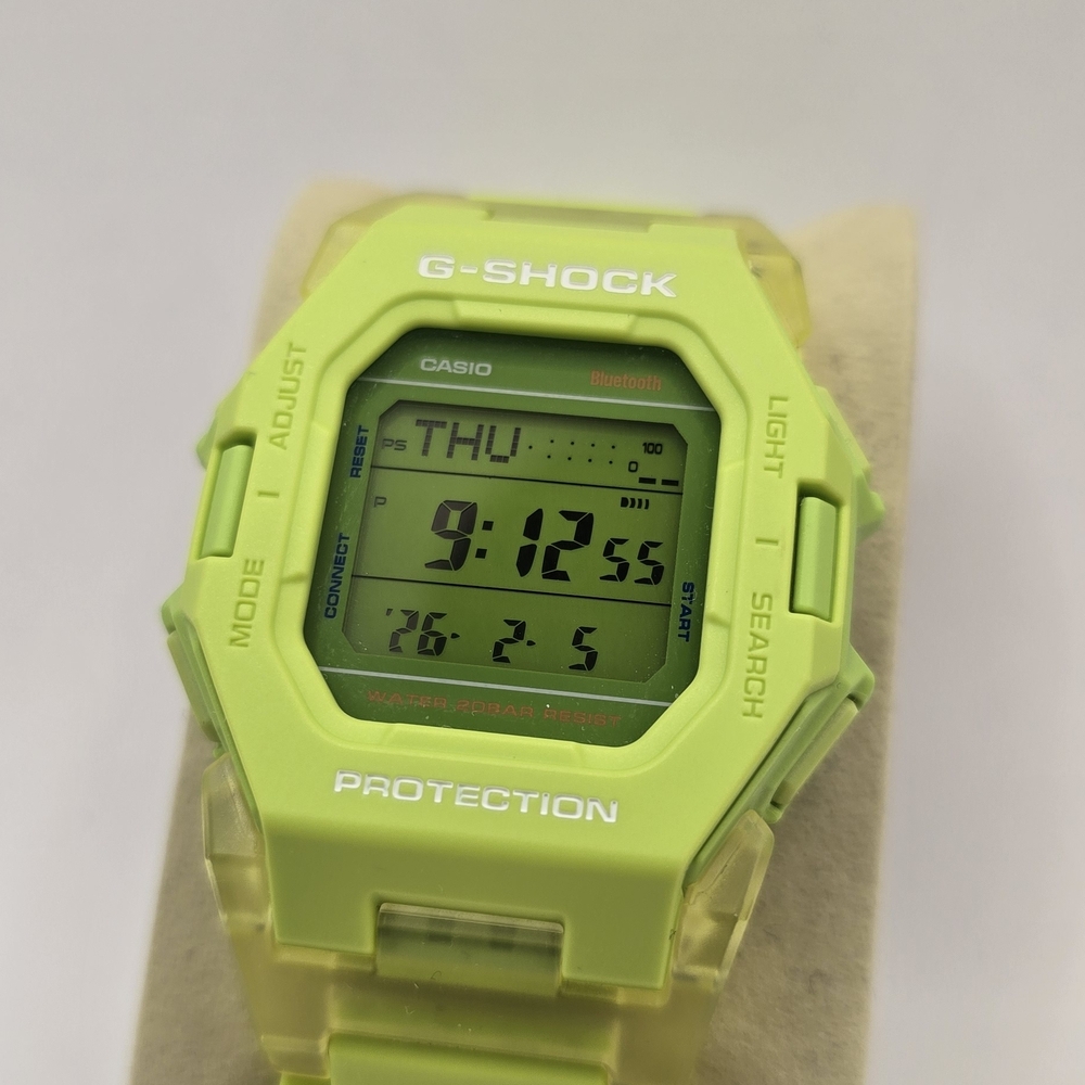 Casio G-Shock Neon Green Digital Watch and Tracker.